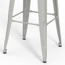 Fletcher - Handcrafted Metal Stool (Set of 2) by HouseOfZazla