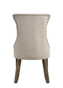 Gabrian - Two Tone Reclaimed Side Chair (Set of 2) - Beige / Gray by HouseOfZazla