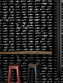 Gun Pattern Wall Mural. Urban Camo Wallpaper.