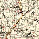 Vintage Map of Sullivan County, New York 1895