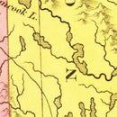 Vintage Map of Maine 1831