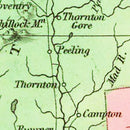 Vintage Map of New Hampshire 1831