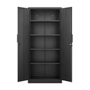 2 Door File Cabinet With Lock, 4 Adjustable Shelves, Heavy-Duty by HouseOfZazla