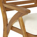 Hermosa 5-Piece Acacia Wood Outdoor Dining Set