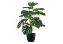 24" Tall Artificial Monstera Plant for Indoor Table Decor by HouseOfZazla
