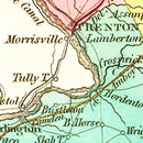 Vintage Map of New Jersey 1831