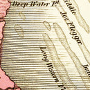 Vintage Map of Delaware 1831