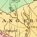 Vintage Map of South Carolina 1831