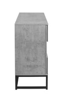 2 Door Cabinet, for bedroom, cement grey, for living room, bed room