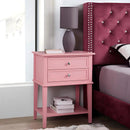 Vibrant Contemporary Nightstand by Unique Piece Furniture