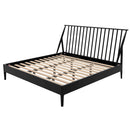Bohemian Platform Bed With Tall Headboard by HouseOfZazla
