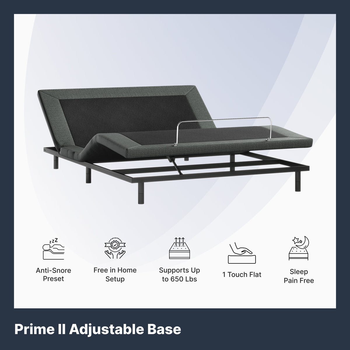 Prime II Adjustable Bed Frame, photo 2 of 6