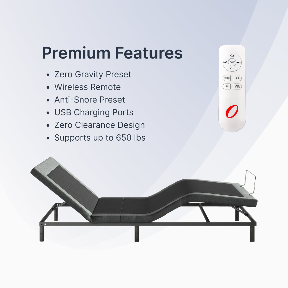 Prime II Adjustable Bed Frame, photo 3 of 6