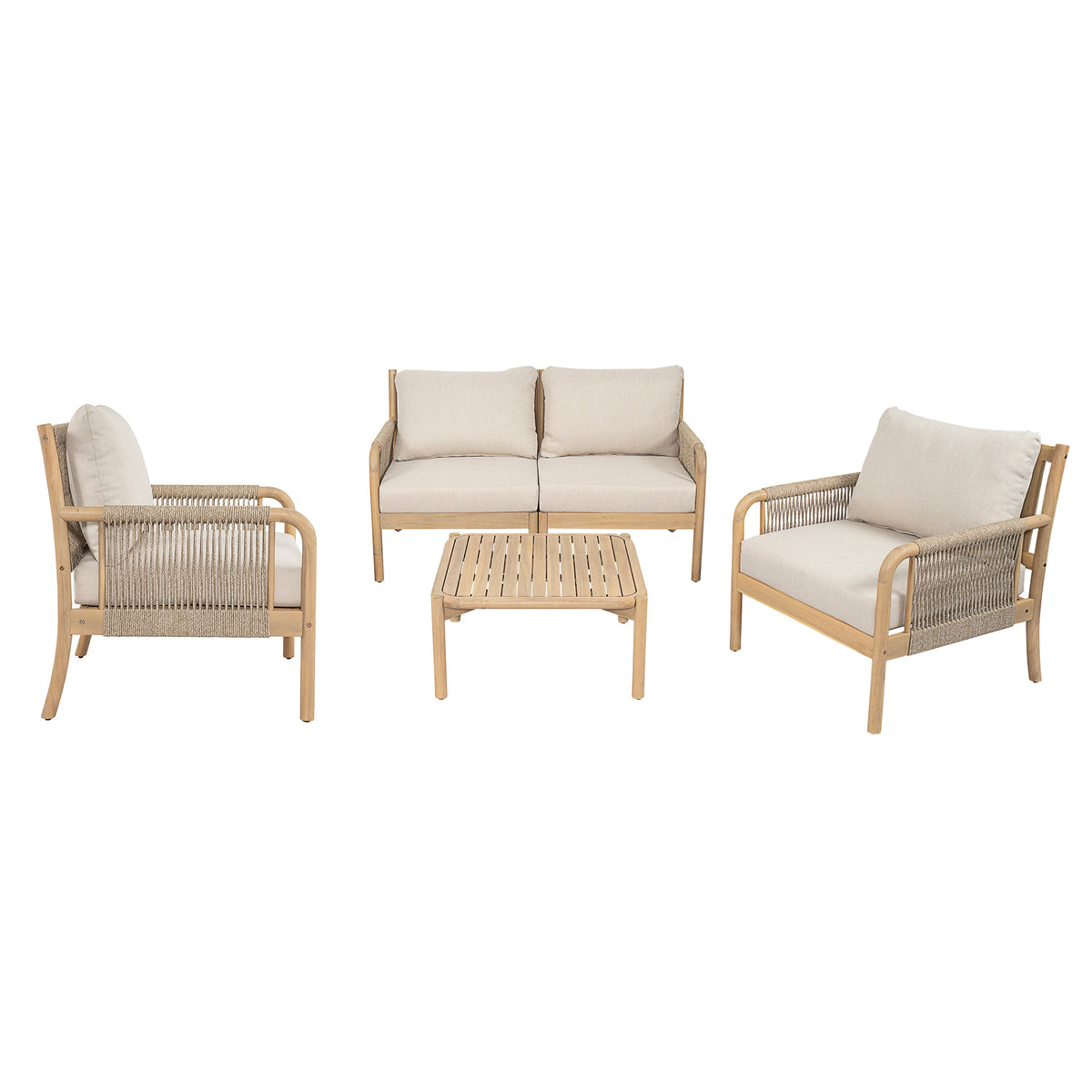 Casper Outdoor 5-Pieces Chat Set, photo 2 of 10