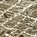 Vintage Map of Elmira, New York 1873