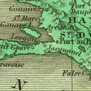 Vintage Map of West Indies 1831