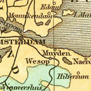 Vintage Map of Holland 1831