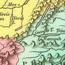 Vintage Map of Scotland 1831