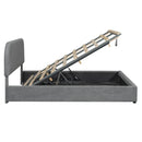 Upholstered Platform Bed With Hydraulic Storage System by HouseOfZazla