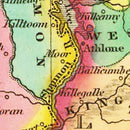 Vintage Map of Ireland 1831
