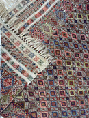 Antique Turkish Jajim Wool Rug 5’6” x 14’5”