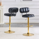 Adjustable Height Bar Stools & Footrest For Kitchen Island (Set of 2) by HouseOfZazla
