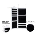 Wall Mounted Mirrored Jewelry Armoire Storage Organizer by LJGDeals