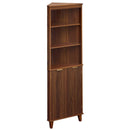68 Inch Tall Corner Cabinet with Fluted Doors for Bathroom by LJGDeals