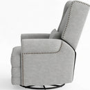 Extra Wide Swivel Recliner Glider Chair With Footrest by HouseOfZazla