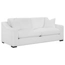 Ashlyn Upholstered Sloped Arm Sofa White