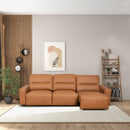 Grant - Triple Power Convertible Sofa - Cognac by HouseOfZazla