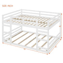 Solid Construction, Bunk Bed With Ladder by HouseOfZazla