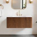 Etna 36" Striped Walnut Bathroom Vanity by HouseOfZazla