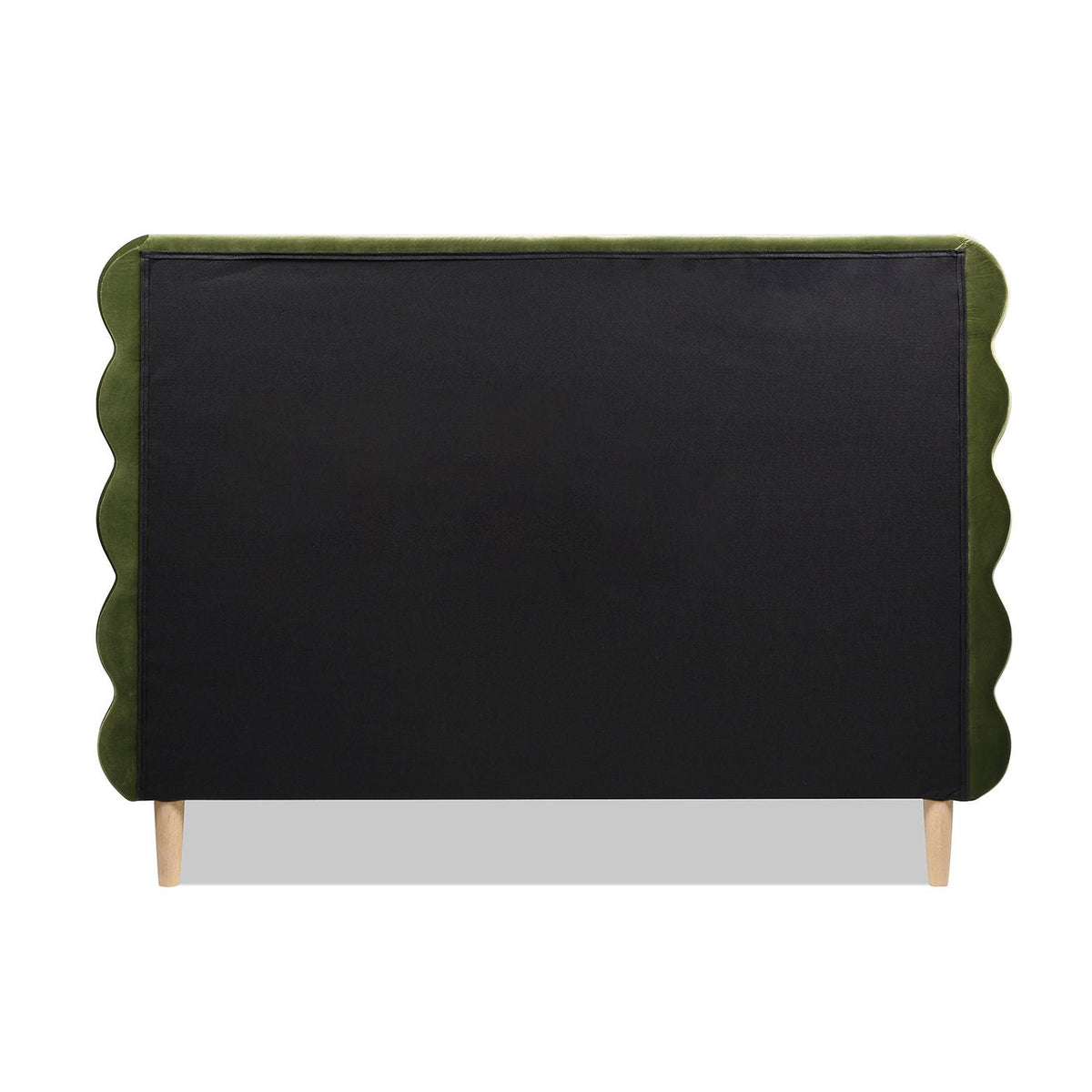 Stockholm - Modern Wavy Headboard Platform Bed, photo 13 of 30