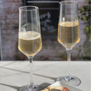 Tritan Lexington - Unbreakable Plastic Champagne Flutes, 10Oz (Set of 4) - Clear by HouseOfZazla