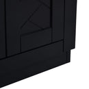 Ceramic Sink Combo, Freestanding Vanity Set With 3 Drawers & Soft Closing Doors by HouseOfZazla