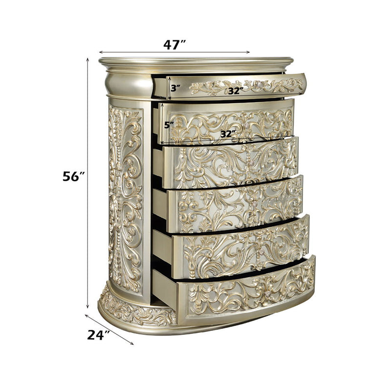 Sorina - Chest - Antique Gold, photo 3 of 6