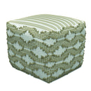 Rowan - Square Pouf Ottoman - Natural