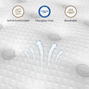 14" Hybrid Mattress With Innerspring & Gel Memory Foam by HouseOfZazla