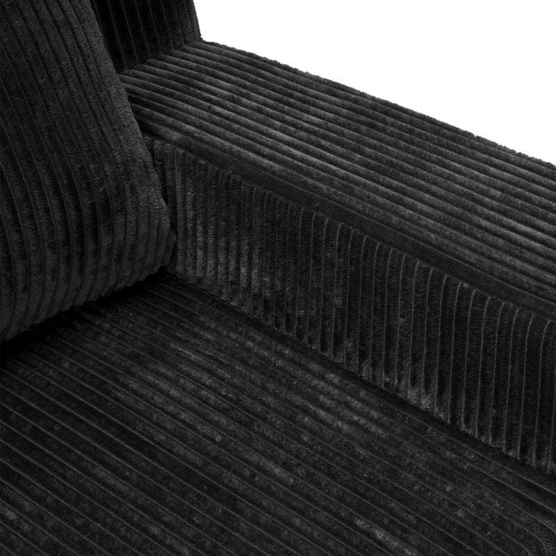 Corduroy Modular L Shaped Sectional Sofa, photo 7 of 10