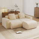 Streamlined Design Modular 2 Seat L Shape Sectional Sofa