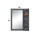 Cargo Vanity Mirror, Clear Reflection