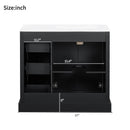 Bathroom Vanity With Sink, Soft-Close Doors, Adjustable U-Shelf, 3 Drawers by HouseOfZazla
