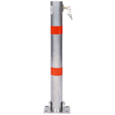 Parking Bollard Pole Barrier With Lock for Car Parking Protection by HouseOfZazla