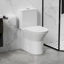 1 Piece Toilet With Dual Flush & Rimless Bowl - Glossy White by HouseOfZazla