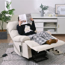 Oversized Power Lift Recliner Chai With Remote Control, Side Pocket, Spacious Seat by HouseOfZazla