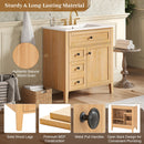 Bathroom Vanity With Sink, Soft Closing Cabinet
