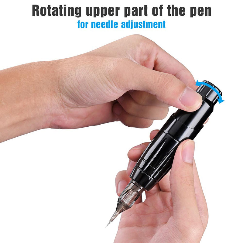 Yescom Tattoo Pen Machine with RAC Cord Aluminum Liner & Shader