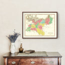 Vintage Map of Prussia 1831