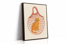 Orange Tabby in a Market Tote